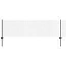 Svejsede trådhegn med stolper 25 x 0,6 m PVC-belagt stål Grå