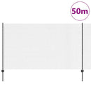 Svejsede trådhegn med stolper 50 x 1,4 m PVC-belagt stål Grå