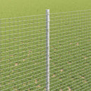 Svejsede trådhegn med stolper 50 x 1,4 m PVC-belagt stål Grå