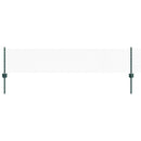 Svejset Trådhegn 10 x 0,4 m PVC-belagt stål Grøn Mesh