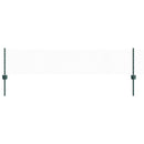 Sekskantet hegn med stolpe 10 x 0,4 m PVC-belagt stål Grøn Mesh