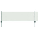 Sekskantet hegn med stolpe 10 x 0,6 m PVC-belagt stål Grøn Mesh