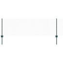 Sekskantet hegn med stolpe 10 x 0,6 m PVC-belagt stål Grøn Mesh