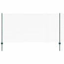 Sekskantet hegn med stolpe 10 x 1,2 m PVC-belagt stål Grøn Mesh