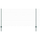 Sekskantet hegn med stolpe 10 x 1,2 m PVC-belagt stål Grøn Mesh