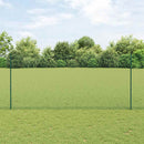 Sekskantet hegn med stolpe 10 x 1,4 m PVC-belagt stål Grøn Mesh