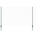 Sekskantet hegn med stolpe 10 x 1,4 m PVC-belagt stål Grøn Mesh
