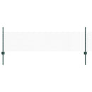 Sekskantet hegn med stolpe 50 x 0,5 m PVC-belagt stål Grøn Mesh