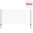 Sekskantet hegn med stolpe 10 x 1,2 m PVC-belagt stål Grå Mesh