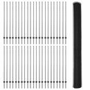 Sekskantet hegn med stolpe 100 x 1,6 m PVC-belagt stål Grå Mesh