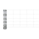 Udendørs Vildt Hegn med Stolper 25 x 0,8 m Galvaniseret stål