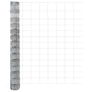 Udendørs Vildt Hegn med Stolper 25 x 1,4 m Galvaniseret stål