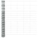 Udendørs Vildt Hegn med Stolper 25 x 1,6 m Galvaniseret stål