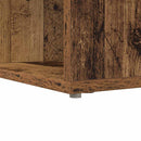 Hjørneskrivebord med hylde Gammelt træ 101,5 x 149,5 x 149,5 cm