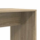 Bord med hylde Sonoma eg 138,5 x 55 x 143 cm Konstrueret træ