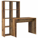Bord med hylde Gammelt træ 138,5 x 55 x 143 cm Konstrueret træ