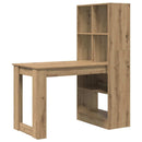 Bord Artisan Egetræ Konstrueret træ 122 x 67 x 145 cm