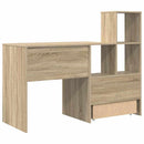 Bord med skuffe Sonoma eg 131,5 x 50 x 106,5 cm Konstrueret træ