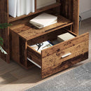 Bord Gammelt træ 131,5 x 50 x 106,5 cm Konstrueret træ
