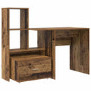 Bord Gammelt træ 131,5 x 50 x 106,5 cm Konstrueret træ
