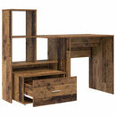 Bord Gammelt træ 131,5 x 50 x 106,5 cm Konstrueret træ