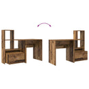 Bord Gammelt træ 131,5 x 50 x 106,5 cm Konstrueret træ