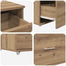Bord Artisan Egetræ 131,5 x 50 x 106,5 cm Konstrueret træ