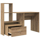 Bord Artisan Egetræ 131,5 x 50 x 106,5 cm Konstrueret træ