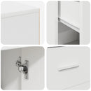 Hjørneskrivebord med skuffe Hvid 102 x 88 x 75 cm