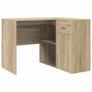 Hjørneskrivebord med skuffe Sonoma eg 102 x 88 x 75 cm