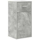 Hjørneskrivebord med skuffe Beton Grå 102 x 88 x 75 cm