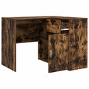 Hjørneskrivebord med skuffe Røget eg 102 x 88 x 75 cm