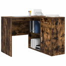Hjørneskrivebord med skuffe Røget eg 102 x 88 x 75 cm
