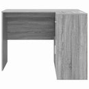 Hjørneskrivebord med skuffe Grå Sonoma 102 x 88 x 75 cm