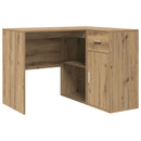 Hjørneskrivebord med skuffe Artisan Egetræ 102 x 88 x 75 cm