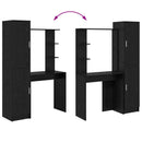 Bord 2 pcs Sort eg