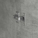 Bord 2 pcs Beton Grå