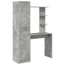 Bord 2 pcs Beton Grå