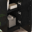 Bord 2 pcs Sort eg
