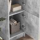 Bord 2 pcs Beton Grå