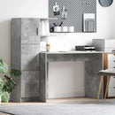 Bord 2 pcs Beton Grå