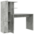Bord Beton Grå 133,5 x 50 x 124 cm 2 stk.