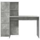 Bord 2 pcs Beton Grå