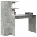 Bord 2 pcs Beton Grå