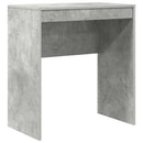 Bord med skuffe med hylde med opbevaring 2 pcs Beton Grå