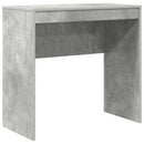 Bord med skuffe med hylde med opbevaring 2 pcs Beton Grå