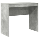 Bord med skuffe med hylde med opbevaring 2 pcs Beton Grå