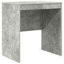 Bord med skuffe med hylde med opbevaring 2 pcs Beton Grå
