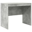 Bord med skuffe med hylde med opbevaring 2 pcs Beton Grå