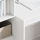 Bord med skuffe 2 pcs Hvid
